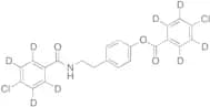 4-(2-(4-Chlorobenz-d4-amido)ethyl)phenyl 4-Chlorobenz-d4-oate