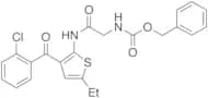 [2-[[3-(2-Chlorobenzoyl)-5-ethyl-2-thienyl]amino]-2-oxoethyl]carbamic Acid Benzyl Ester