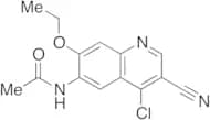N-(4-Chloro-3-cyano-7-ethoxy-6-quinolinyl)acetamide