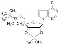 6-Chloro-7-deaza-9-(5’-O-tert-butyldimethylsilyl-2’,3’-O-isopropylidine-β-D-ribofuranosyl)purine