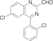 6-Chloro-4-(2-chlorophenyl)-2-quinazolinecarboxaldehyde