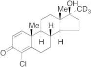 4-Chlorodehydromethyltestosterone-d3