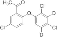 1-[5-Chloro-2-(2,4-dichlorophenoxy)phenylethanone]-d2 Major