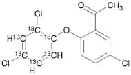 1-[5-Chloro-2-(2,4-dichlorophenoxy-13C6)phenyl]ethanone