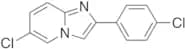 6-Chloro-2-(4-chlorophenyl)imidazo[1,2-a]pyridine