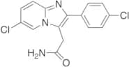 6-Chloro-2-(4-chlorophenyl)imidazo[1,2-a]pyridine-3-acetamide