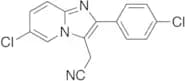 6-Chloro-2-(4-chlorophenyl)imidazo[1,2-a]pyridine-3-acetonitrile
