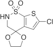 6'-Chloro-2',3'-dihydro-spiro[1,3-dioxolane-2,4'-[4H]thieno[3,2-e][1,2]thiazine] 1',1'-Dioxide