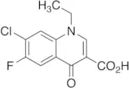 7-Chloro-1-ethyl-6-fluoro-1,4-dihydro-4-oxoquinoline-3-carboxylic Acid, 90%