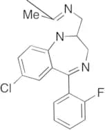 8-Chloro-6-(2-fluorophenyl)-3a,4-dihydro-1-methyl-3H-Imidazo[1,5-a][1,4]benzodiazepine (>90%)
