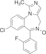 8-Chloro-6-(2-fluorophenyl)-1-methyl-4H-imidazo[1,5-a][1,4]benzodiazepine 5-Oxide (Midazolam 5-Oxi…