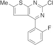 2-Chloro-4-(2-fluorophenyl)-6-methylthieno[2,3-d]pyrimidine