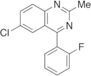6-Chloro-2-methyl-4-(2-fluorophenyl)quinazoline
