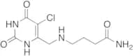 4-(((Chloro-2,6-dioxo-1,2,3,6-tetrahydropyrimidin-4-yl)methyl)amino)butanamide