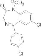 4'-Chlorodiazepam-13CD3