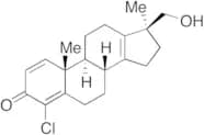 (17β)​-4-​Chloro-17-(hydroxy​methyl)-17-methyl-18-​norandrosta-1,4,​13-trien-​3-one