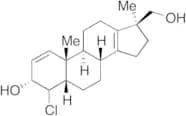 (3α,​5β,​17β)​-4-​Chloro-​3-​hydroxy-​17-​methyl-18-​Norandrosta-​1,​13-​diene-​17-​methanol