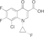 8-Chloro-6,7-difluoro-1-[(1S,2R)-2-fluorocyclopropyl]-1,4-dihydro-4-oxo-3-quinolinecarboxylic Acid