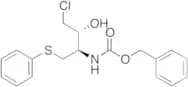 (2R,3R)-1-Chloro-2-hydroxy-3-[(benzyloxycarbonyl)amino]-4-(phenylthio)butane