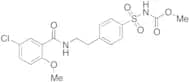 N-[[4-[2-[(5-Chloro-2-methoxybenzoyl)amino]ethyl]phenyl]sulfonyl]carbamic Acid Methyl Ester