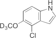 4-Chloro-5-methoxy-1H-indole-d3