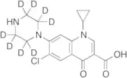 6-Chloro-6-defluoro Ciprofloxacin-d8