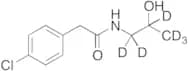 4-Chloro-N-(2-hydroxypropyl)benzeneacetamide-d6