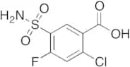2-Chloro-4-fluoro-5-sulfamoylbenzoic Acid