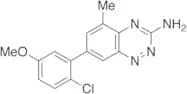 7-(2-Chloro-5-methoxyphenyl)-5-methyl-1,2,4-benzotriazin-3-amine