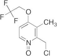 2-Chloromethyl-3-methyl-4-(2,2,2-trifluoroethoxy)pyridine N-Oxide