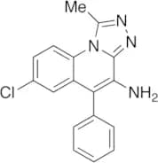 7-Chloro-1-methyl-5-phenyl-[1,2,4]triazolo[4,3-a]quinolin-4-amine