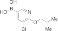 B-[5-Chloro-6-(2-methylpropoxy)-3-pyridinyl]-boronic Acid