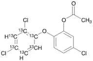 5-Chloro-2-(2,4-dichlorophenoxy)-phenol-13C6 1-Acetate