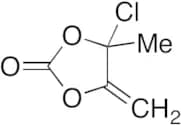 4-Chloro-4-methyl-5-methylene-1,3-dioxolan-2-one (~90%)