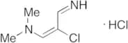 (E)-2-Chloro-3-imino-N,N-dimethylprop-1-en-1-amine Hydrochloride