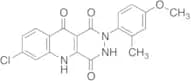 7-Chloro-2,3-dihydro-2-(4-methoxy-2-methylphenyl)pyridazino[4,5-b]quinoline-1,4,10(5H)-trione