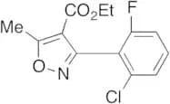 3-(2-Chloro-6-fluorophenyl)-5-methylisoxazole-4-carboxylic Acid Ethyl Ester
