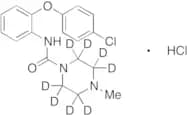 N-[2-(4-Chlorophenoxy)phenyl]-4-methyl-1-piperazinecarboxamide Hydrochloride-d8