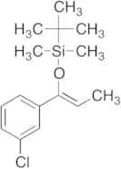 1-​Chloro-​3-​[(1Z)​-​1-​[[(1,​1-​dimethylethyl)​dimethylsilyl]​oxy]​-​1-​propen-​1-​yl]​-benzene