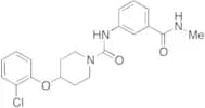 4-(2-Chlorophenoxy)-N-[3-[(methylamino)carbonyl]phenyl]-1-piperidinecarboxamide