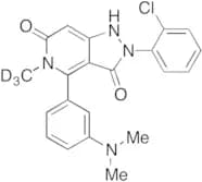 2-(2-Chlorophenyl)-4-(3-(dimethylamino)phenyl)-5-methyl-1H-pyrazolo[4,3-c]pyridine-3,6(2H,5H)-dion…