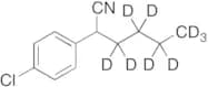 2-(4-Chlorophenyl)hexanenitrile-d9