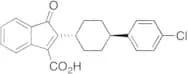 2-((1R,4R)-4-(4-Chlorophenyl)cyclohexyl)-1-oxo-1H-indene-3-carboxylic Acid