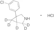 1-(3-Chlorophenyl)-3-azabicyclo[3.1.0]hexane Hydrochloride-d5