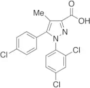 5-(4-Chlorophenyl)-1-(2,4-dichlorophenyl)-4-methylpyrazole-3-carboxylic Acid