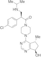 (2S)-2-(4-Chlorophenyl)-1-[4-[(5R,7R)-6,7-dihydro-7-hydroxy-5-methyl-5H-cyclopentapyrimidin-4-yl]-…