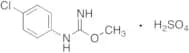 N-(4-Chlorophenyl)-O-methylisourea Sulfate Salt (~90%)
