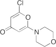 2-Chloro-6-morpholinopyran-4-one (>90%)
