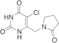 5-​Chloro-​6-​[(2-​oxo-​1-​pyrrolidinyl)​methyl]​-2,​4(1H,​3H)​-​pyrimidinedione