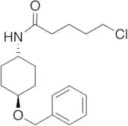trans-5-Chloro-N-[4-(phenylmethoxy)cyclohexyl]pentanamide